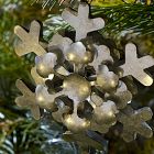 Galvanized Metal Snowflake Ornament