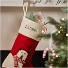 Polar Bear Felt Stocking