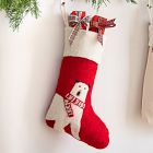 Polar Bear Felt Stocking