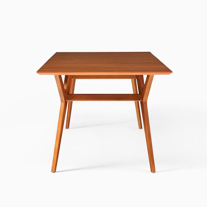 Mid Century Expandable Dining West Elm Small Dining Table Mid