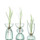 Canopy Trio 5" Recycled Glass Vases (Set of 3)