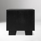 Zachariah Faux Shagreen Nightstand (24")