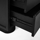 Zachariah Faux Shagreen Nightstand (24")