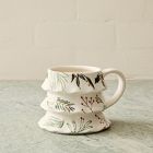 Tannenbaum Winter Berries Stoneware Figural Mug