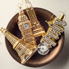 Glass Landmark Signs Ornament