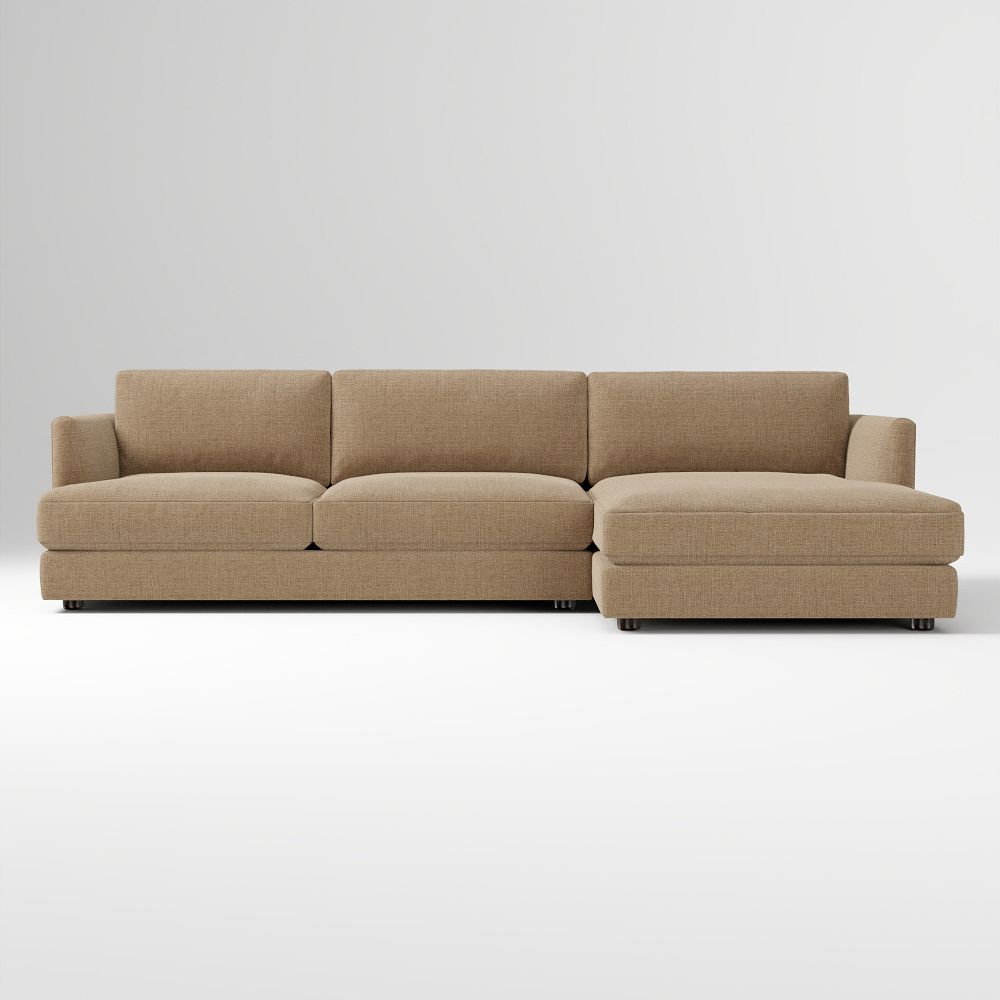 Haven 2 Piece Chaise Sectional | Sofa With Chaise | West Elm