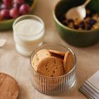 Fleck Fluted Glass Storage Jars (Set of 3)