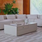 Billy Cotton Lacquered Coffee Table (50")