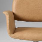 Nelson Leather Swivel Office Chair