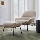 Fillmore Mid-Century Chair &amp; Ottoman Set