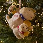 Baby's First Holiday Felt Dog Ornament