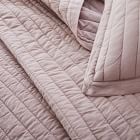 European Flax Linen Linework Quilt &amp; Shams