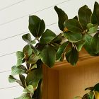 Faux Magnolia Wreath &amp; Garland