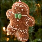 Felt Gingerbread People Ornaments