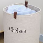 Slub Cotton Laundry Hamper