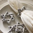 Star of David Napkin Ring Sets