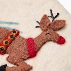 Felt Santa &amp; Sleigh Stocking