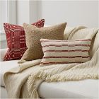 Pieced Offset Stripe Pillow Cover