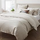 European Flax Linen Ruffle Duvet Cover &amp; Shams
