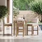 Portside Bar Table (35") &amp; Telluride Bar Stools Set
