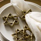 Star of David Napkin Ring Sets