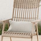 Teak &amp; Wicker Outdoor Lounge Chair (Set of 2)