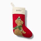 Felt Dog Stocking