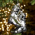 Glass Cowboy Boots Ornament
