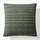 Textured Checker Pillow Cover