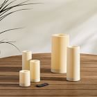 Indoor/Outdoor Flat Top Basic Candle - Ivory