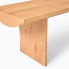 Lodge Legs Dining Bench (68"&ndash;76")