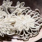 Paper Quilling Snowflake Ornaments (Set of 3)