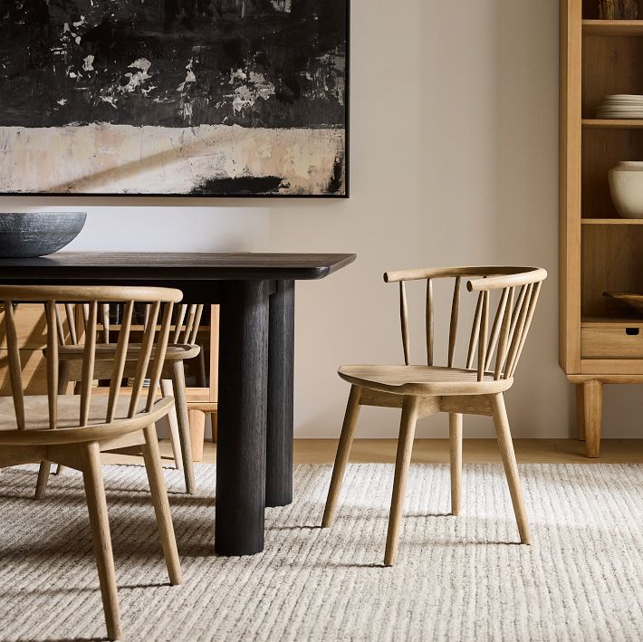ダイニングチェア Windsor arm chair Windsor Dining Arm Chair - Stylish & Durable Seating | West Elm