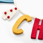 Merry Christmas Felt Garland - MultiColour