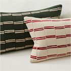 Pieced Offset Stripe Pillow Cover
