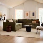 Harris Skirted Slipcover 3-Piece L-Shaped Sectional (105")