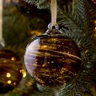 Small Marbled Glass Ball Ornaments (Set of 4)
