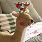 Light-Up Reindeer Pillow