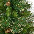 Pre-Lit Faux Potted Pine Tree w/ Planter