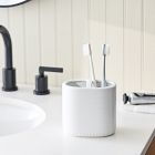 Speckled Stoneware Bath Accessories