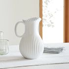 Costa Nova Pearl White Pitcher