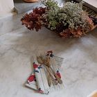 Soil to Studio&#160;Supriya Block-Printed Linen Table Napkins (Set of 4)