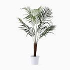 Faux Potted Fan Palm Tree