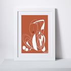 Diarrablu Print - Courbes