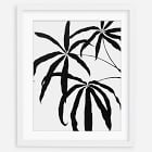Living Pattern Framed Print - Anthurium