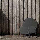 Outdoor Foldable Oval Bench (35")