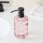 Sculptural Glass Bath Accessories