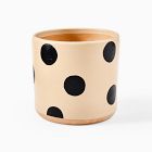 Ultralight Dreams Isla Hand-Painted Polka Dot Planter
