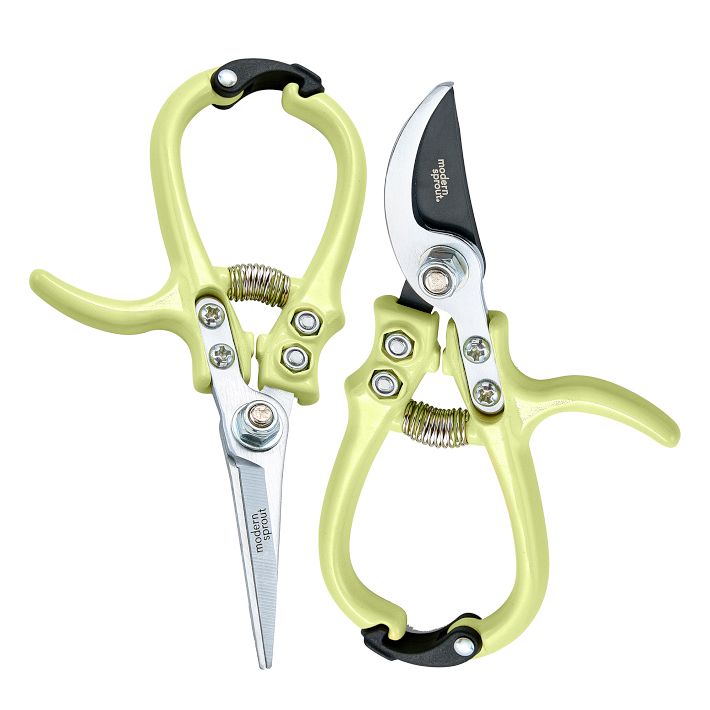 Modern Sprout Gardening Shears & Pruners (Set of 2)