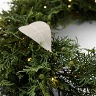 Pre-Lit Faux Juniper Lit Garland